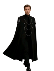 Vintage Black Cloak